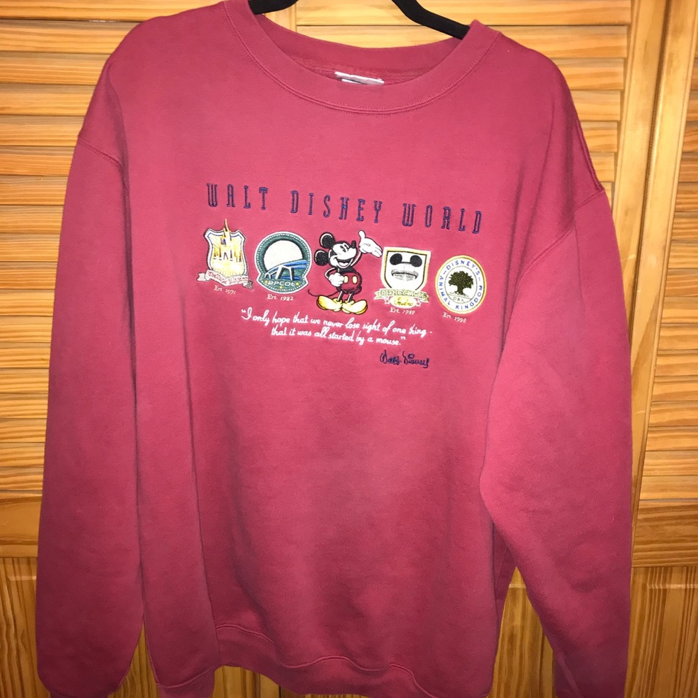 Walt Disney World embroidered Sweater